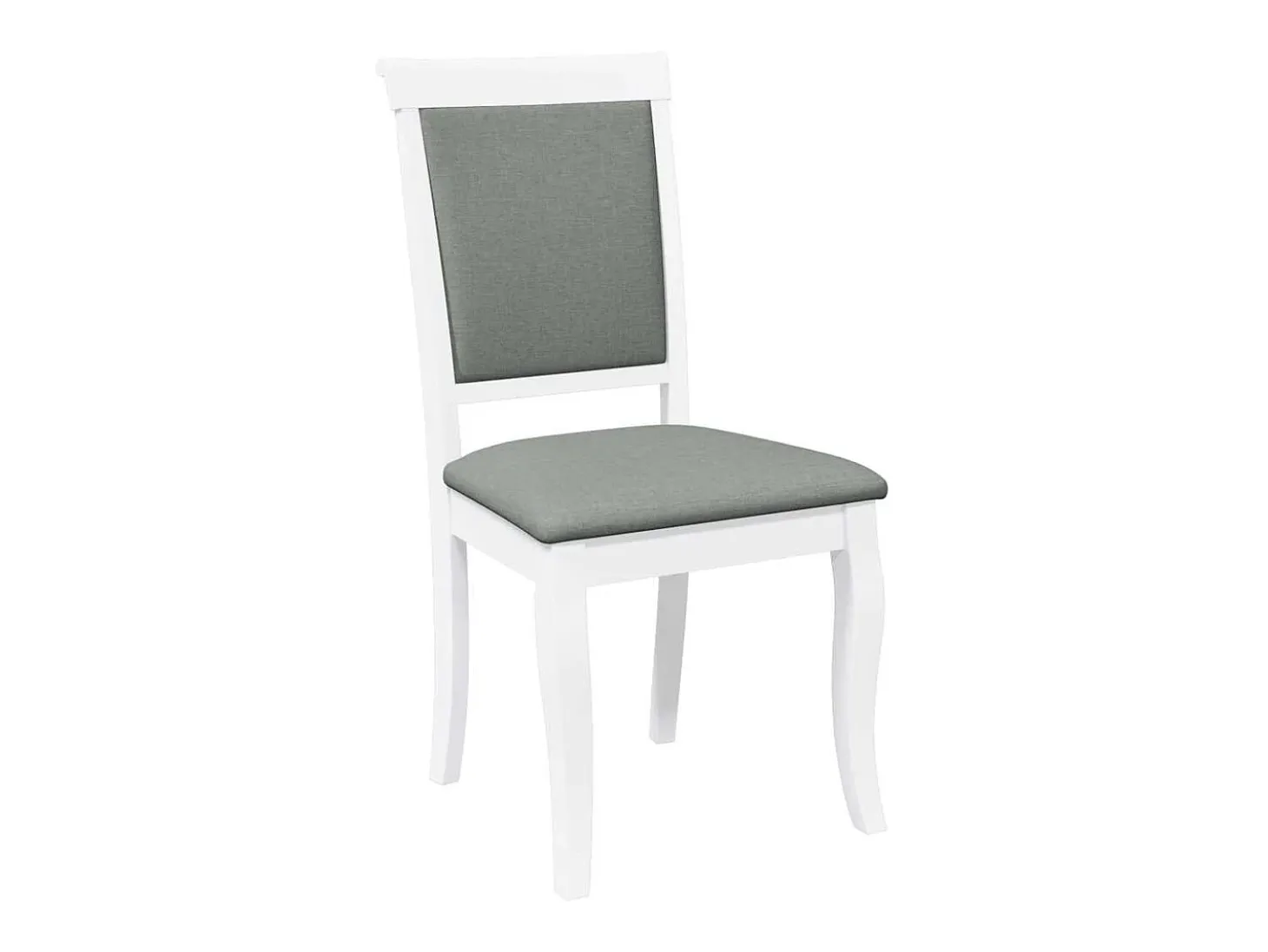 Cojines para sillas de comedor, 2 unidades, madera maciza blanca, caucho