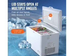 Congelador Horizontal SucceBuy de 345 L con 4 Cestas
