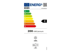 Congelador horizontal Svan SCH2002EDC 198L cíclico E blanco 91 cm