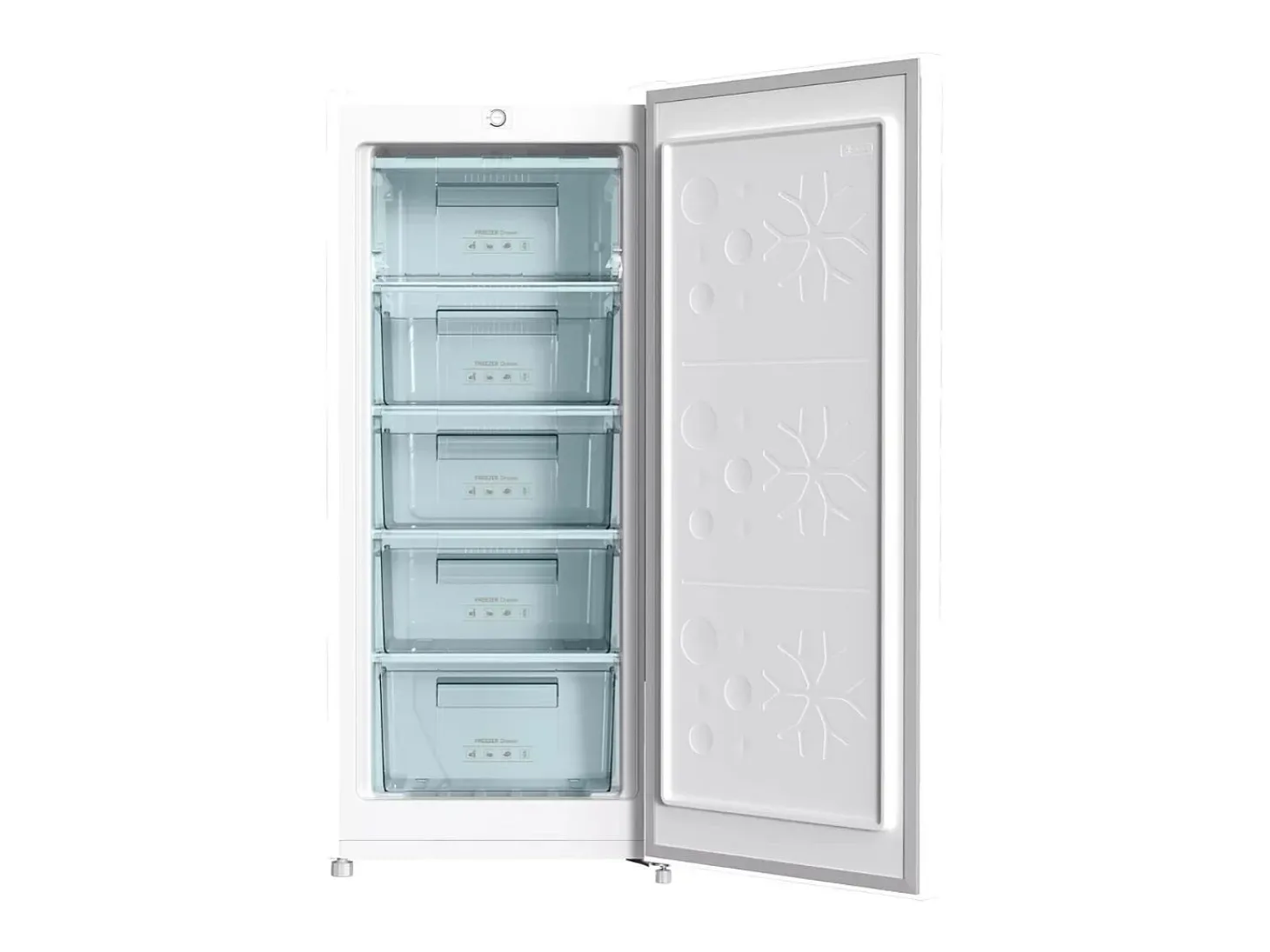 Congelador vertical Infiniton CV-140L25WEP Defrost 145L E blanco 125,9 cm