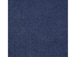 Conjunto de 2 sillas azules con patas de madera curvadas y respaldo alto.