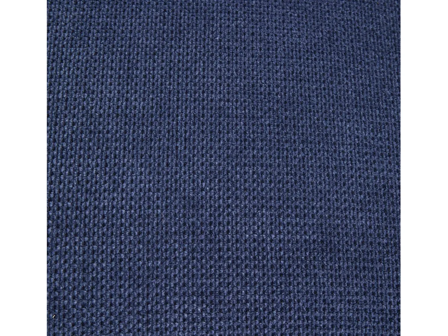 Conjunto de 2 sillas azules con patas de madera curvadas y respaldo alto.