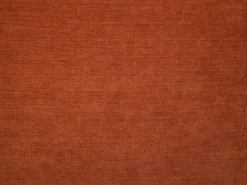 Conjunto de 2 sillas con reposabrazos de tela y metal - Terracota - HEKA