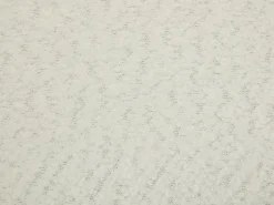 Conjunto de 6 sillas con reposabrazos - Tela de bouclé y metal dorado - Blanco - PEGA