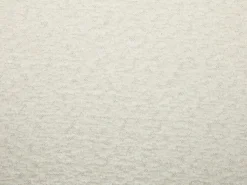 Conjunto de 6 sillas con reposabrazos en tejido bouclé y madera de caucho - Blanco y negro - SOLUNA