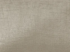Conjunto de 6 sillas con reposabrazos de tela y metal negro - Beige - AVRELA