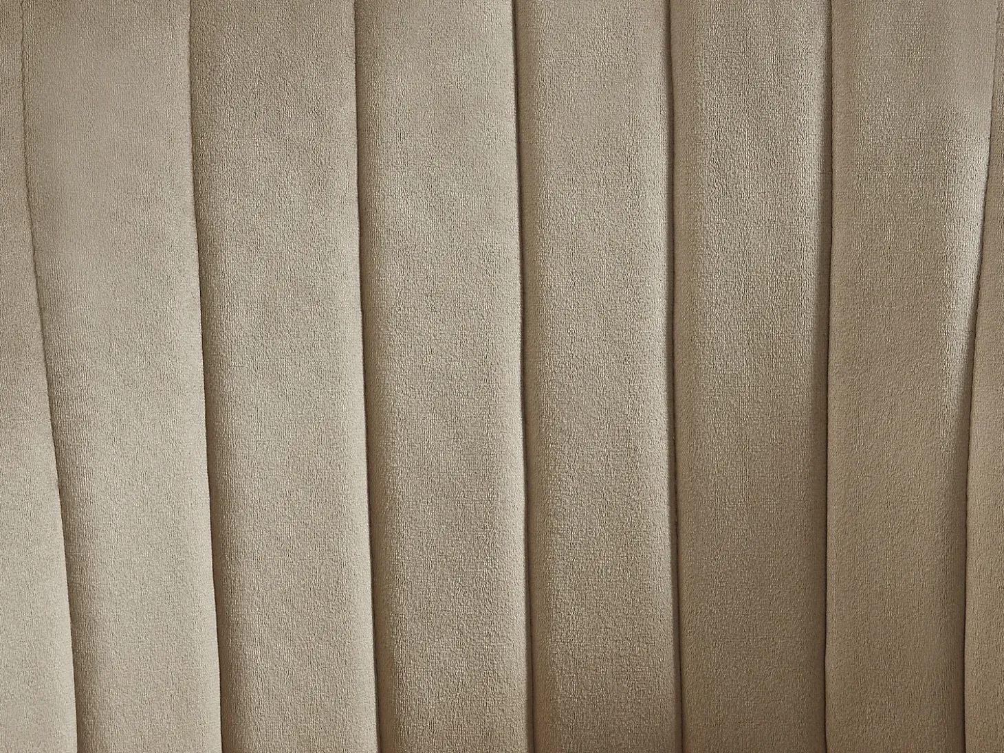 Conjunto de 2 sillas con reposabrazos en terciopelo y metal - beige - IZIALI