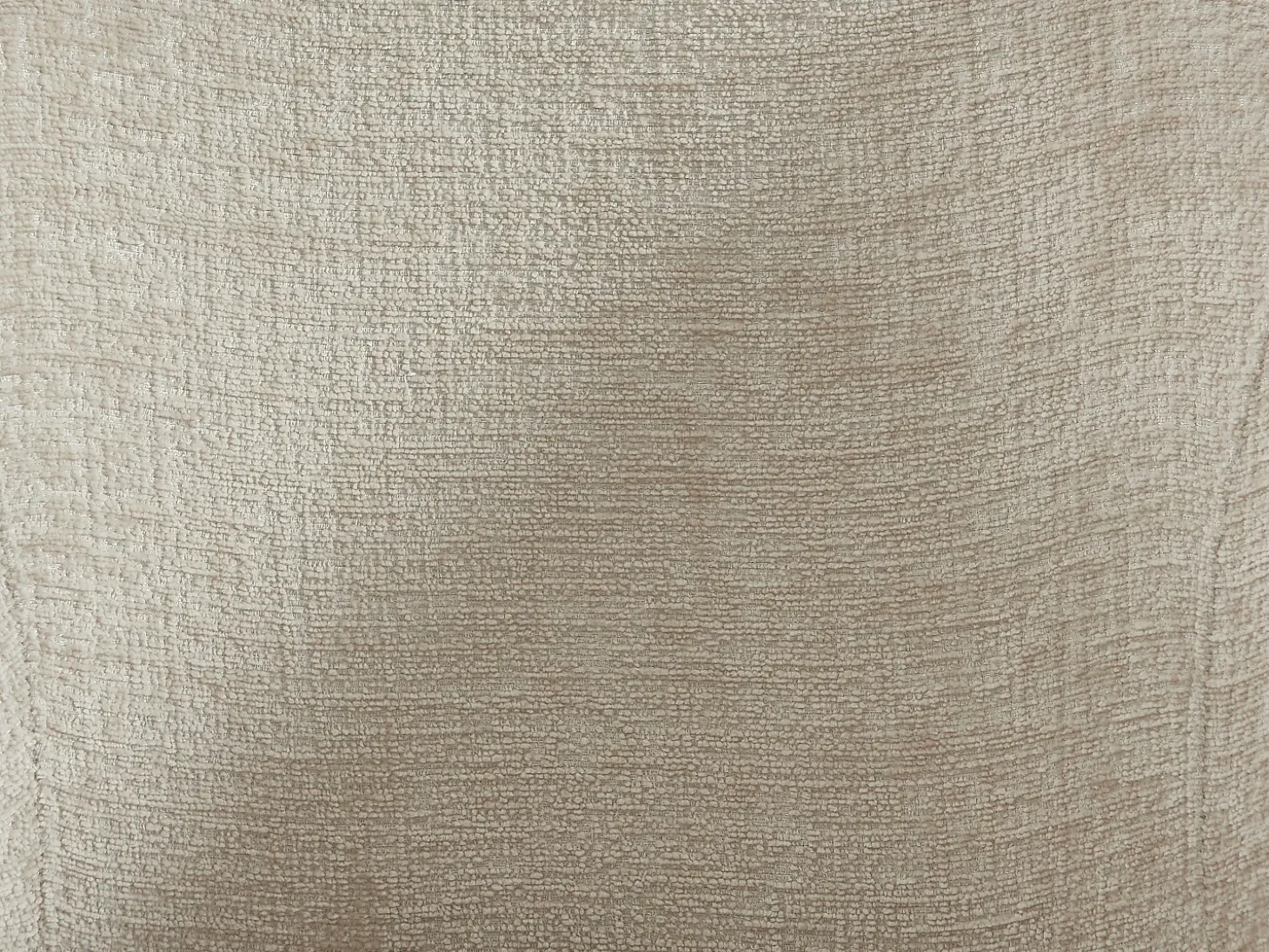 Conjunto de 6 sillas de tela y metal dorado - Beige - LUXIVA