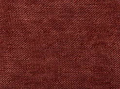 Conjunto de 6 sillas en tela y metal negro - Terracotta - CIBARO