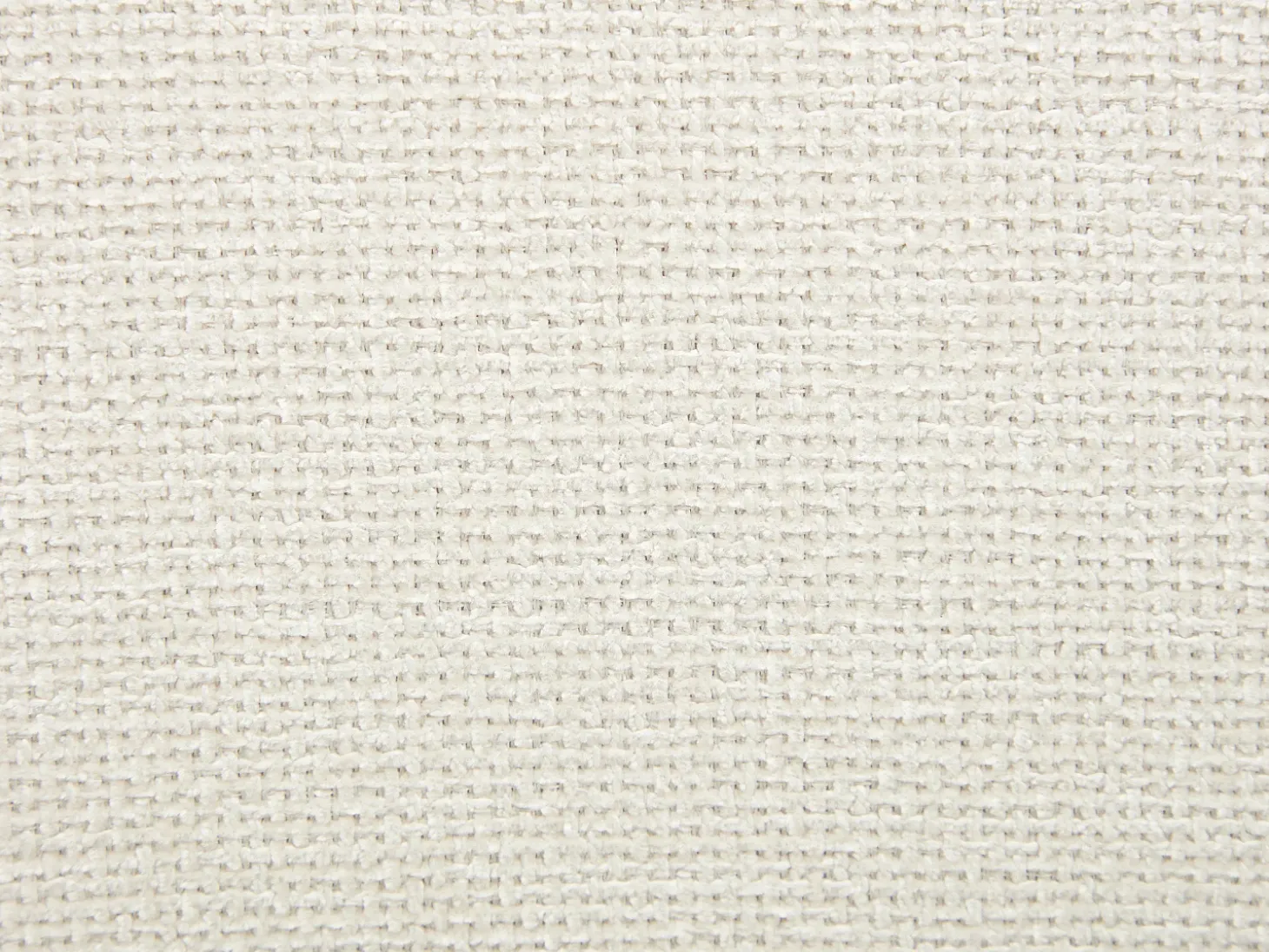 Conjunto de 2 sillas en tela texturizada y madera de hevea natural oscura - Crema - MARLENI