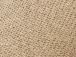 Conjunto de 2 sillas giratorias con reposabrazos en tela texturizada y metal bronce - Beige - TIVONA