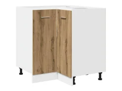 Conjunto de armarios de cocina de 11 piezas "Lyon" de madera de ingeniería de roble artesanal