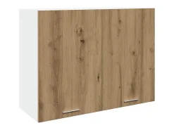 Conjunto de armarios de cocina de 11 piezas "Lyon" de madera de ingeniería de roble artesanal
