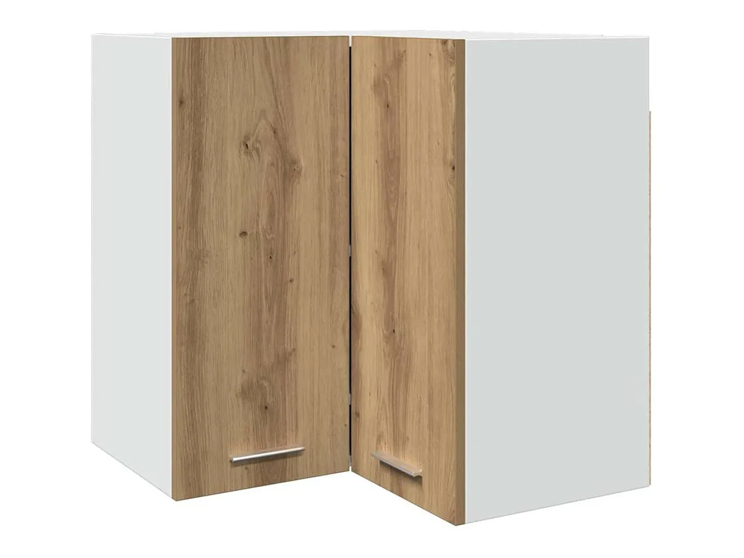Conjunto de armarios de cocina de 11 piezas "Lyon" de madera de ingeniería de roble artesanal