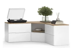 Conjunto de salón blanco/sonoma 68x38.2x50 wido
