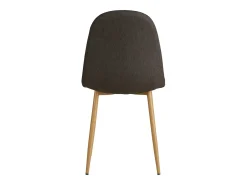 Conjunto de sillas de comedor 44x88x45.5 cm Sillas Egg antracita