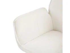 Conjunto de sillas de comedor 61x92.5x57.5 cm blancas Sillas Eames