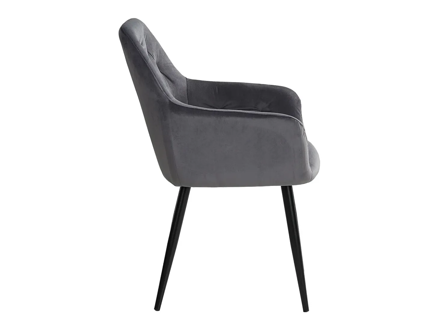 Conjunto de sillas de comedor 59x89x62.5 cm Gris Sillas Eames