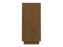 Consola marrón miel 60x34x75 cm Madera maciza de pino