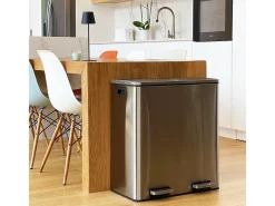 Cubo de basura de cocina de reciclaje 60L MAJOR
