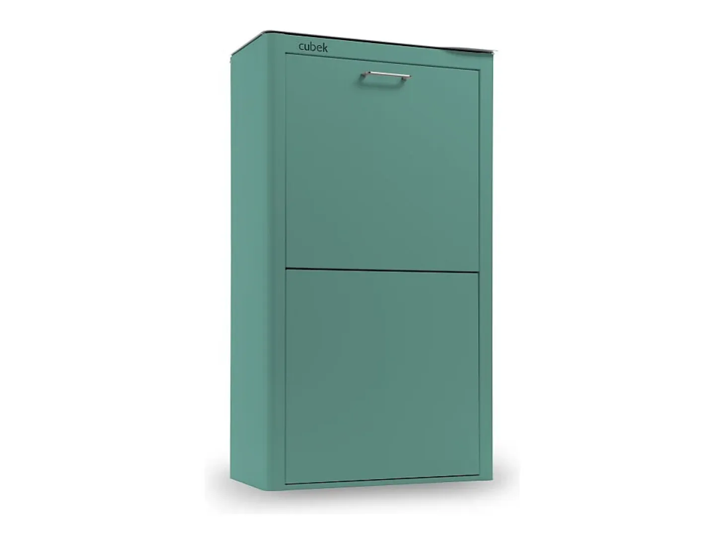 Cubo de basura para la cocina - Cubo de reciclaje - 4 compartimentos de 20L - CUBEK