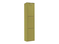 Cubo de basura para la cocina - Cubo de reciclaje - 3 compartimentos de 20L - CUBEK