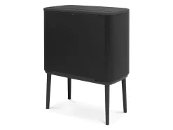 Cubo de basura Touch Bin con soporte 36L Negro Mate Brabantia Código R
