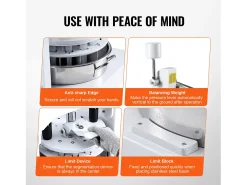 Divisor SucceBuy de Masa Manual, 18 Piezas, Corta-Masa, Ideal para la Fabricación de Pan de Panadería