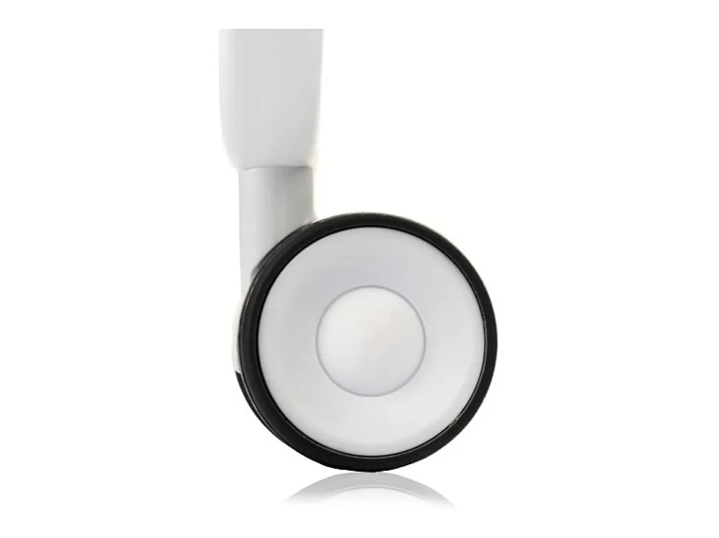 DON HIERRO - Carrito auxiliar plegable BAUHAUS blanco con ruedas – 3 niveles y 3 posiciones-