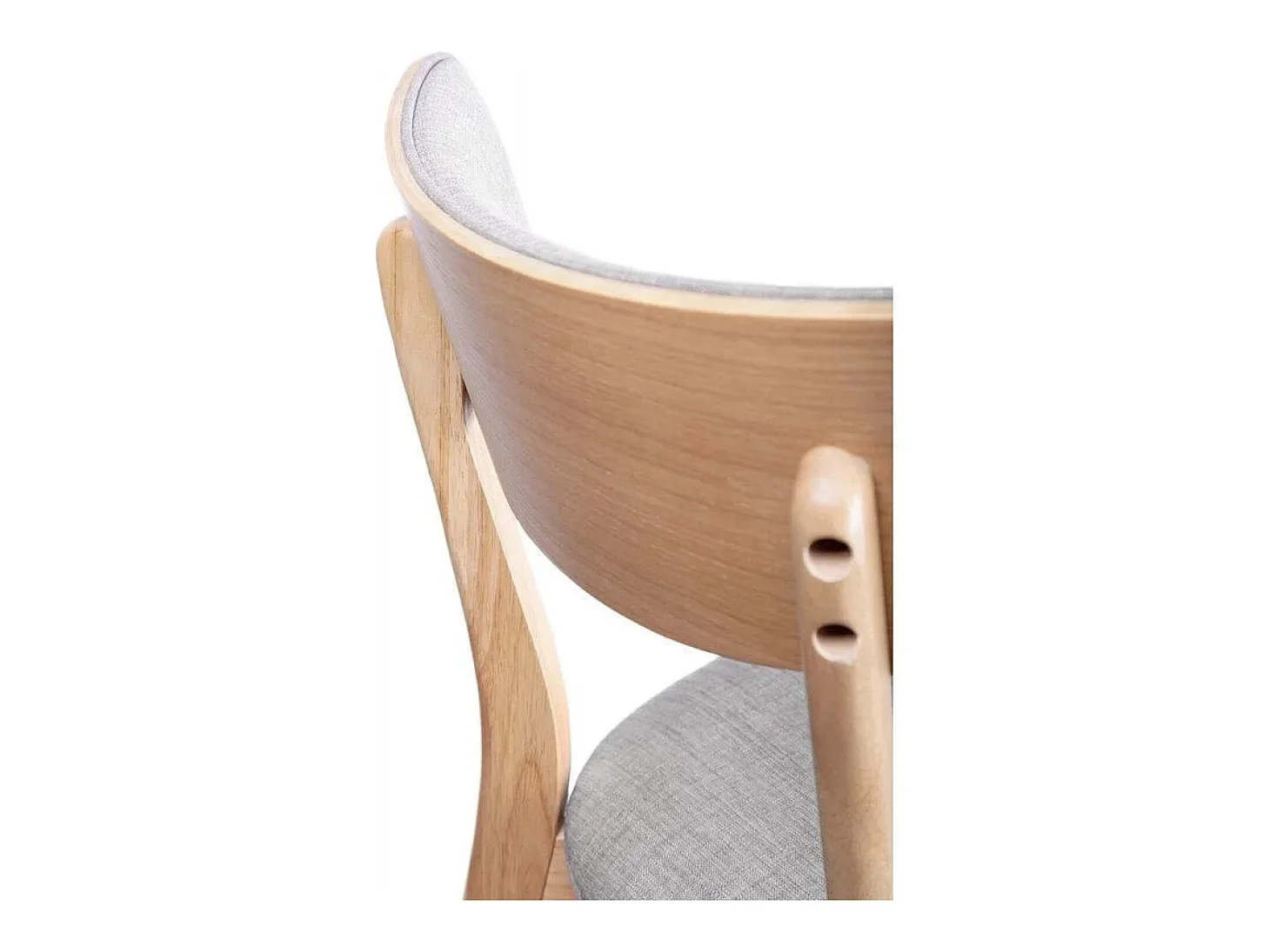 Dudeco Silla Funchal Roble Gris claro