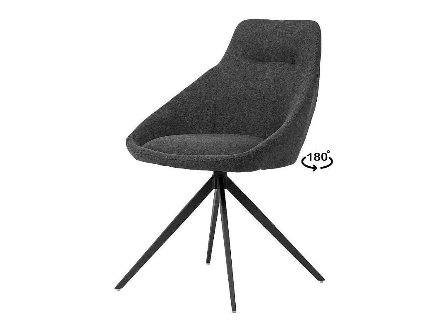 Dudeco Silla Leiria Gris oscuro