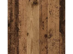 Escritorio con cajón estante madera contrachapada madera vieja