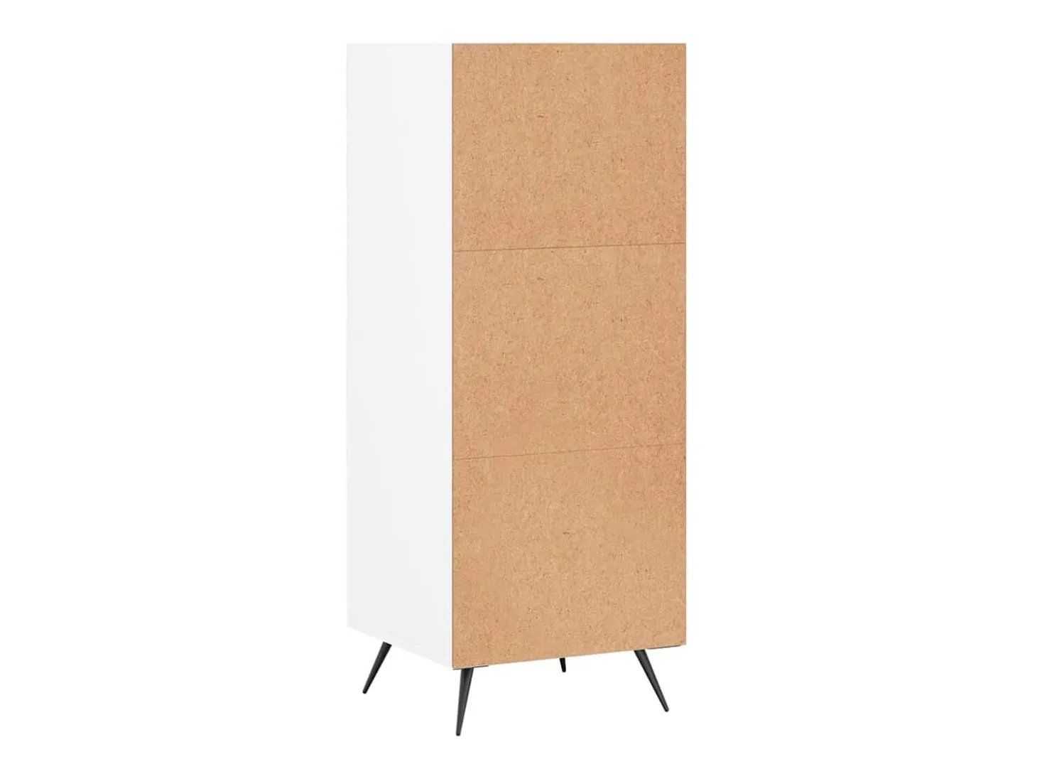 Estantería blanca 34,5x32,5x90 cm madera de ingeniería