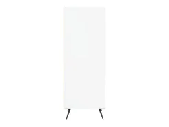 Estantería blanca 34,5x32,5x90 cm madera de ingeniería