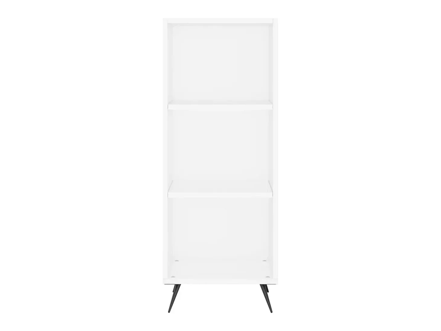 Estantería blanca 34,5x32,5x90 cm madera de ingeniería