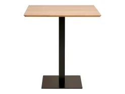 FANO salontafel 70 cm – Licht of zwart hout – Minimalistisch design-Color Negro