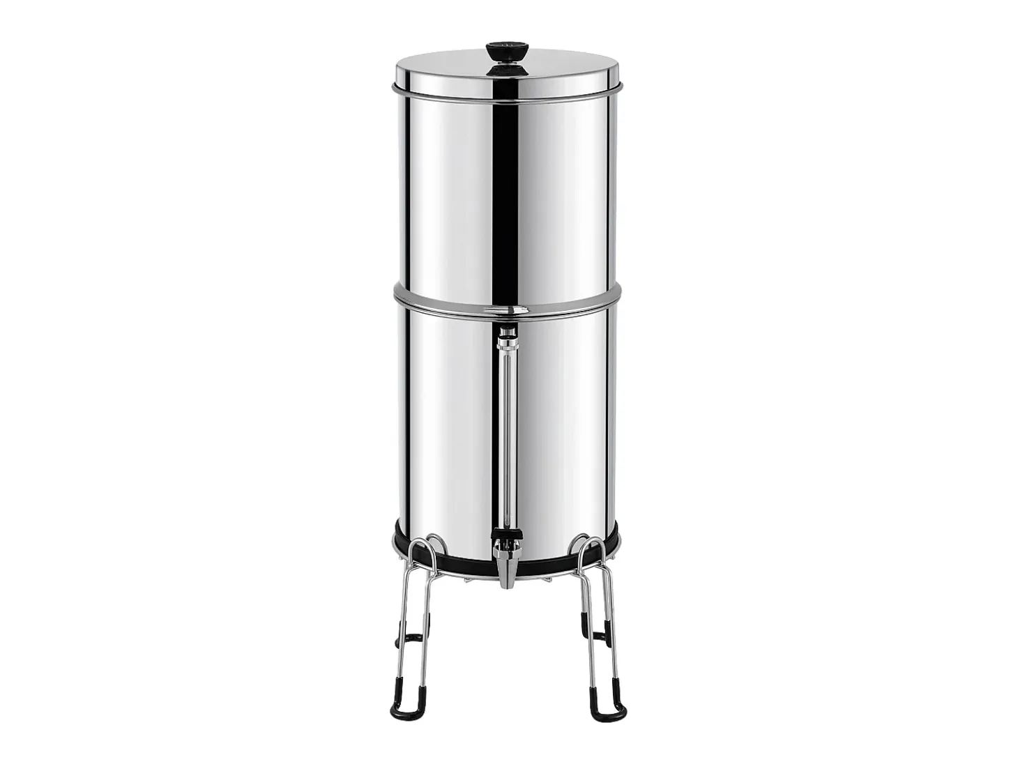 Filtro de Agua Alimentado por Gravedad SucceBuy, Sistema de Filtración de Agua por Gravedad 8,5 L 2 Filtros