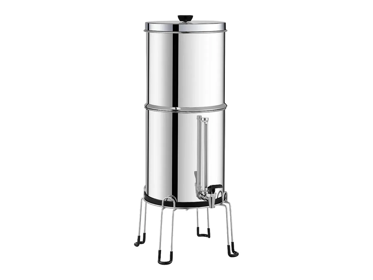 Filtro de Agua Alimentado por Gravedad SucceBuy, Sistema de Filtración de Agua por Gravedad 8,5 L 2 Filtros