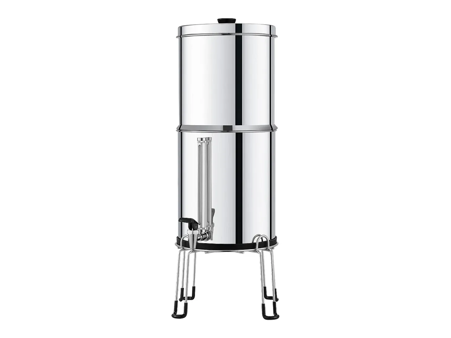 Filtro de Agua Alimentado por Gravedad SucceBuy, Sistema de Filtración de Agua por Gravedad 8,5 L 2 Filtros