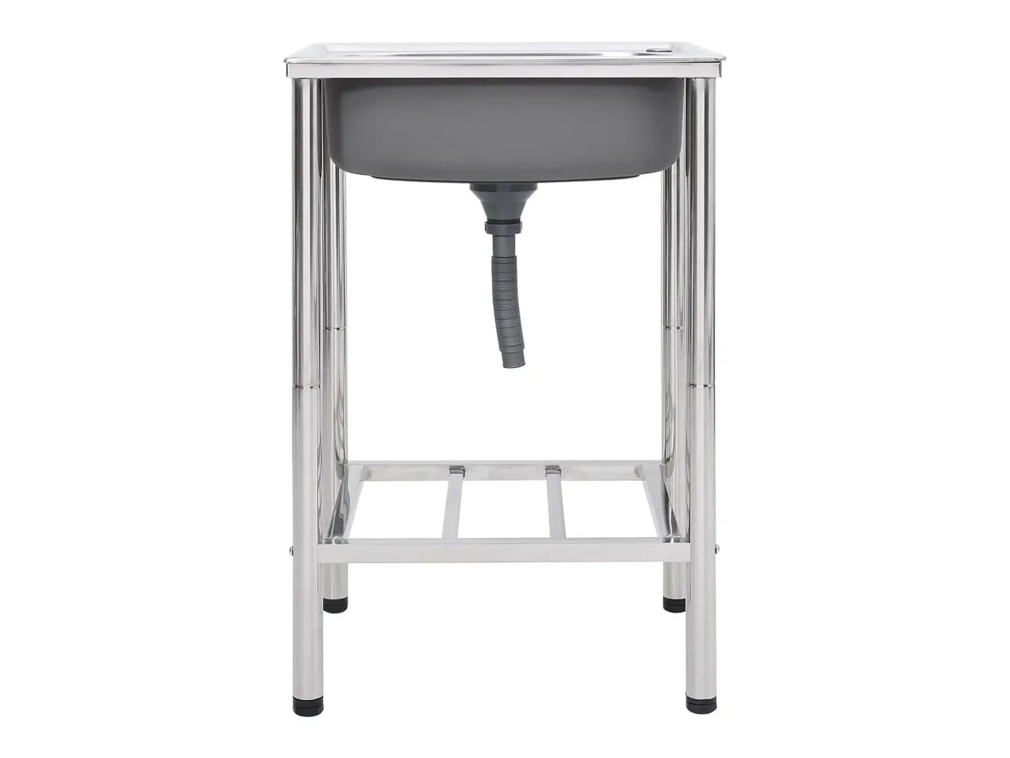 Fregadero de camping Fregadero individual Acero inoxidable