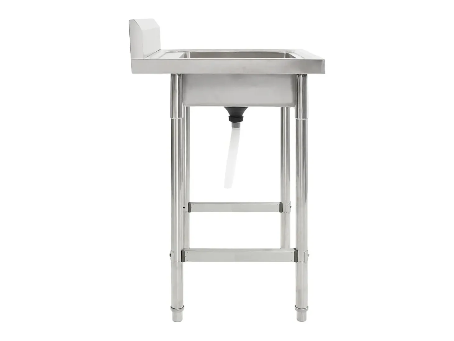 Fregadero de cocina con un seno acero inoxidable ES979477