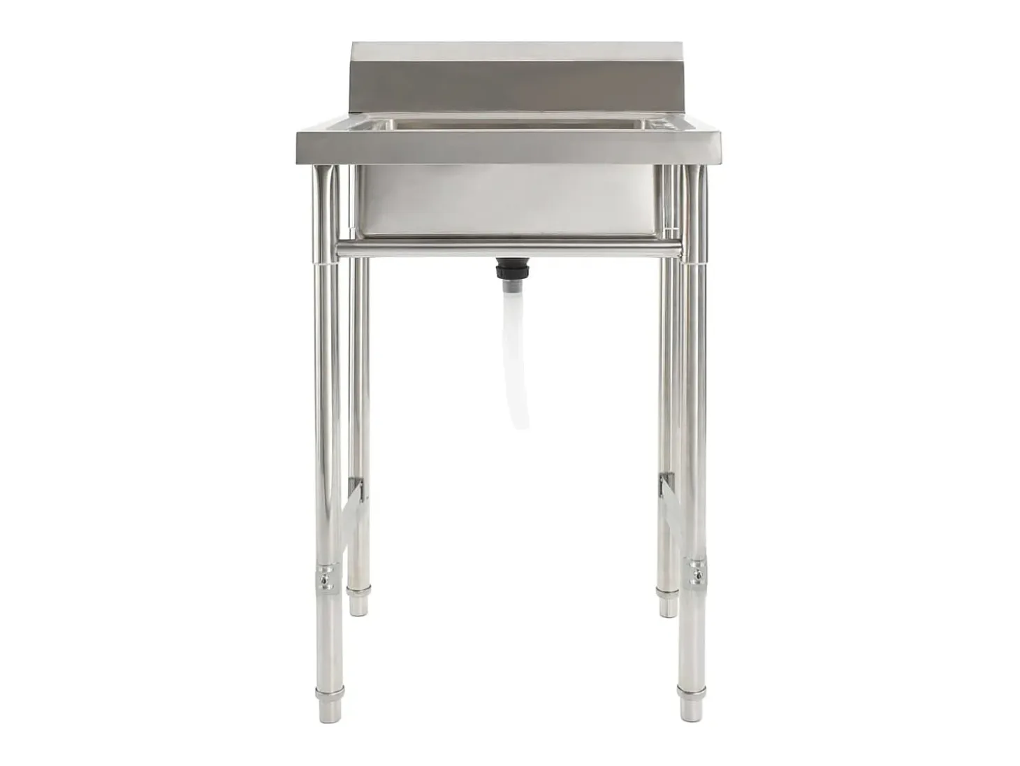 Fregadero de cocina con un seno acero inoxidable ES979477