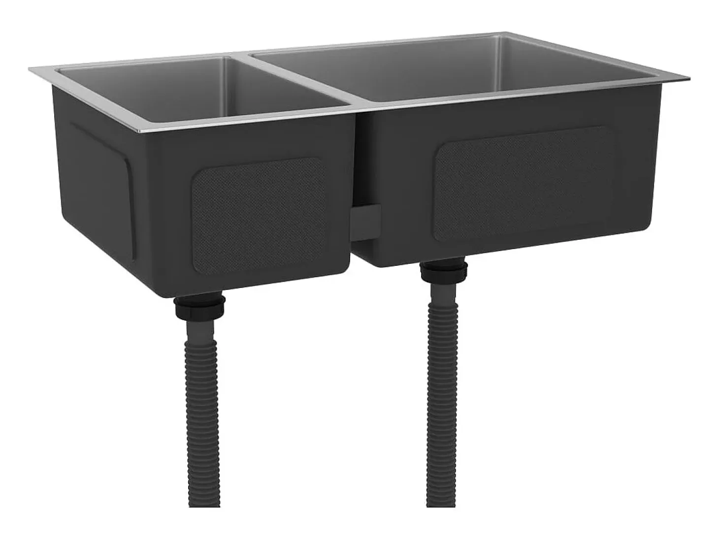 Fregadero de cocina de acero inoxidable