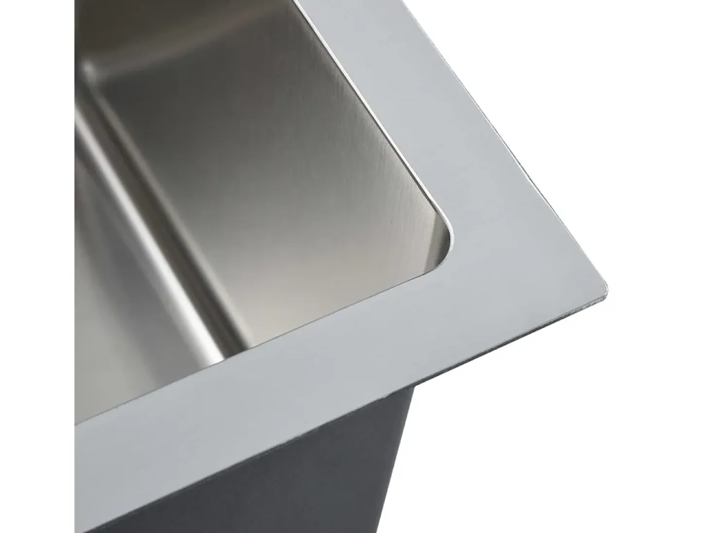 Fregadero de cocina de acero inoxidable