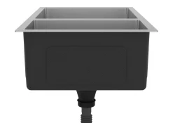 Fregadero de cocina de acero inoxidable