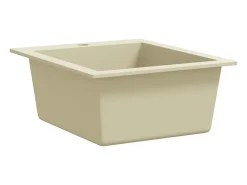 Fregadero de cocina de granito con un seno beige ES687291