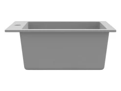 Fregadero de cocina de granito gris