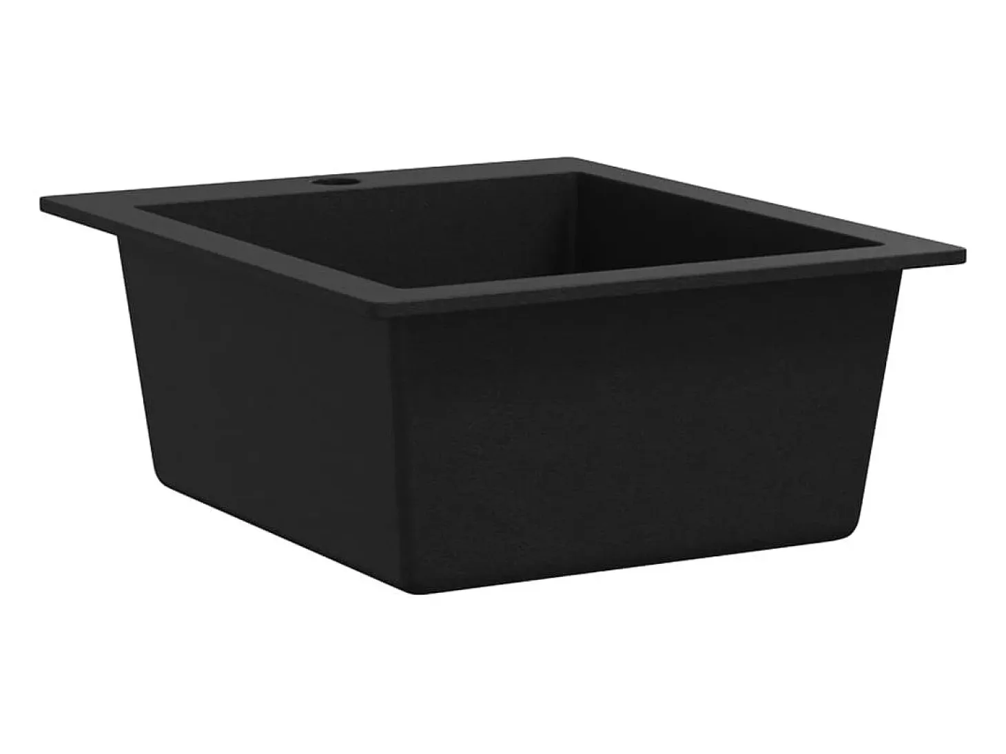 Fregadero de cocina de granito negro