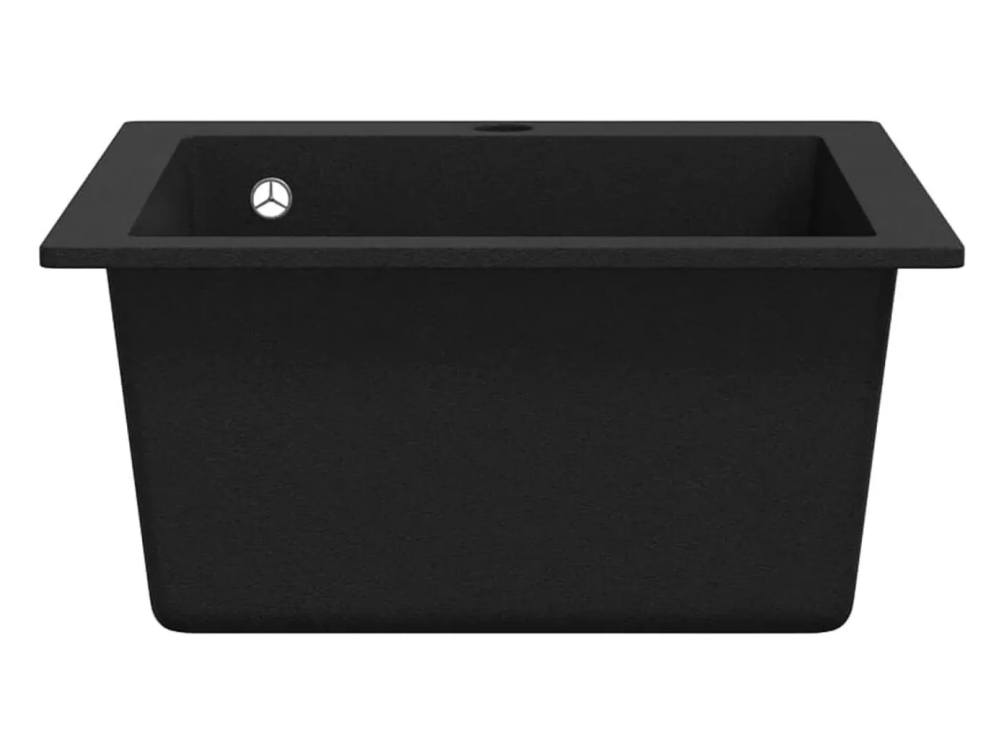 Fregadero de cocina de granito negro