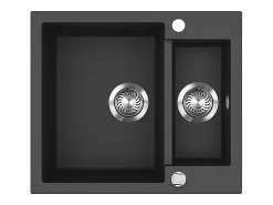 Fregadero negro 58x50x28 prag